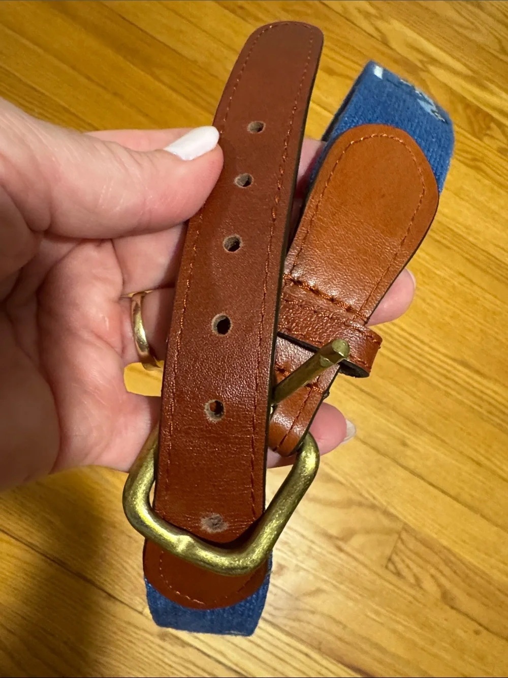 Smathers & Branson Golfers Life Belt Blueberry 40